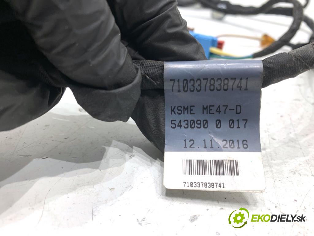 AUDI A5 F5 coupe 2017 140 kW 2.0 TDI 1968 Káblovačka Dvere predný pravy 8W8971030D