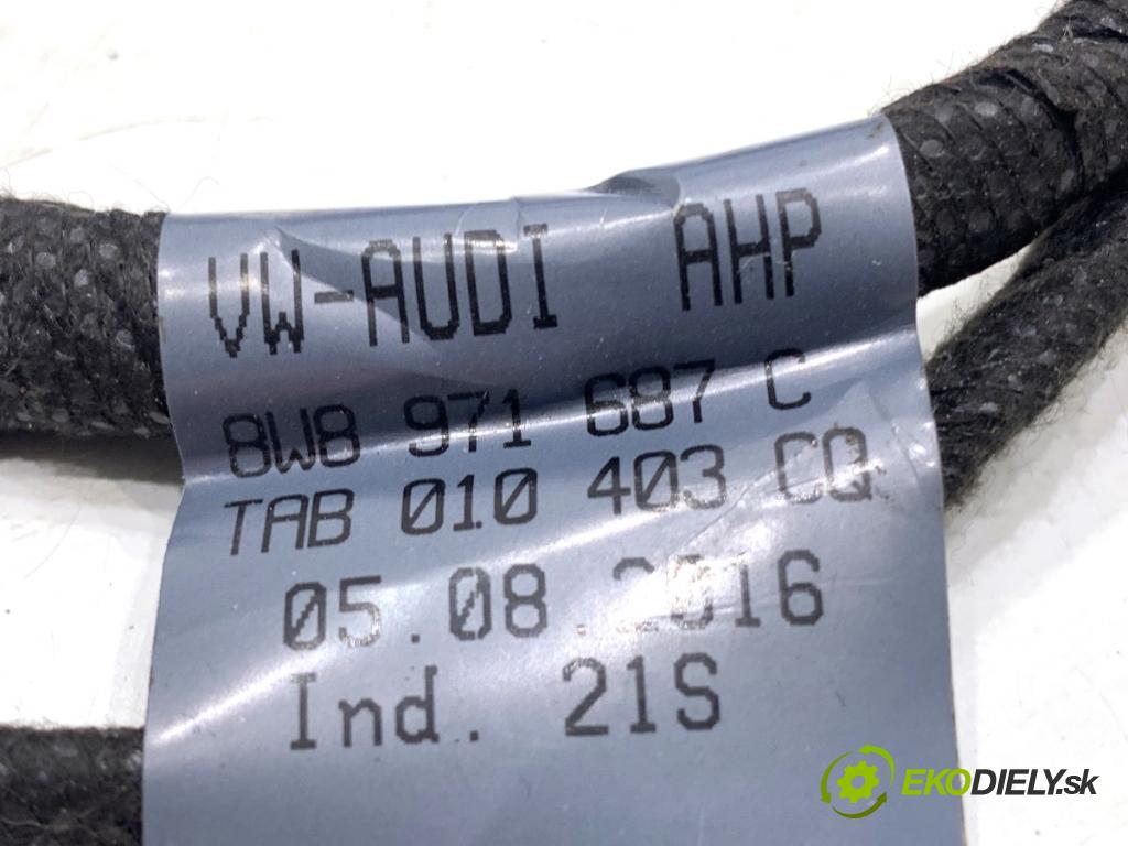 AUDI A5 F5 coupe 2017 140 kW 2.0 TDI 1968 káblovačka dveře zadní část levý 8W8971687C