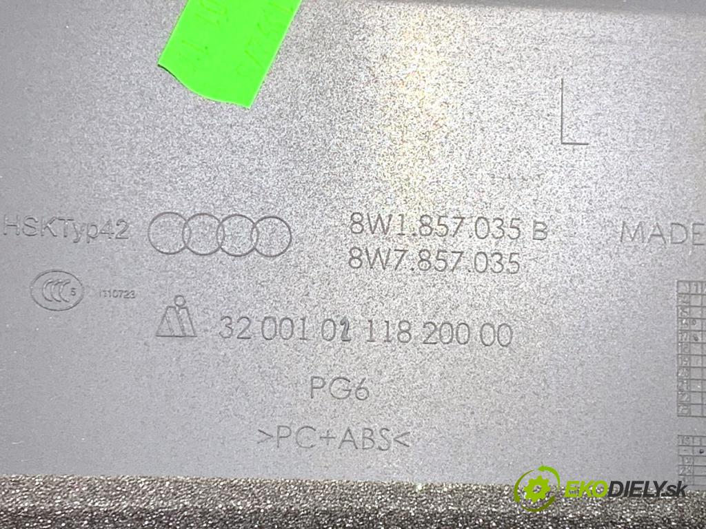 AUDI A5 F5 coupe 2017 140 kW 2.0 TDI 1968 přihrádka kastlík spolujezdce 8W1857035B (Přihrádka (kastlík))