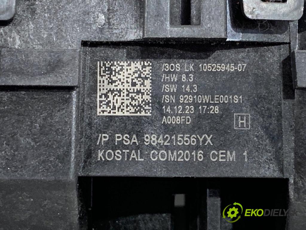 OPEL CROSSLAND SUV 2024 81 kW 1.2 (75) 1199 přepínač kombinovaný 98421556YX (Páčky pod volantem)