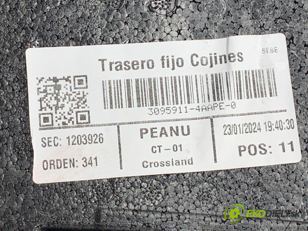 OPEL CROSSLAND SUV 2024 81 kW 1.2 (75) 1199 Sedadlo druhý rad