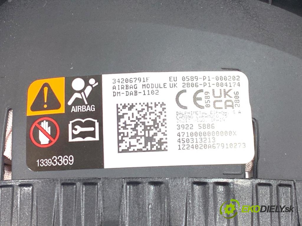 OPEL CROSSLAND SUV 2024 81 kW 1.2 (75) 1199 AirBag volantu 34206793G (Airbag)