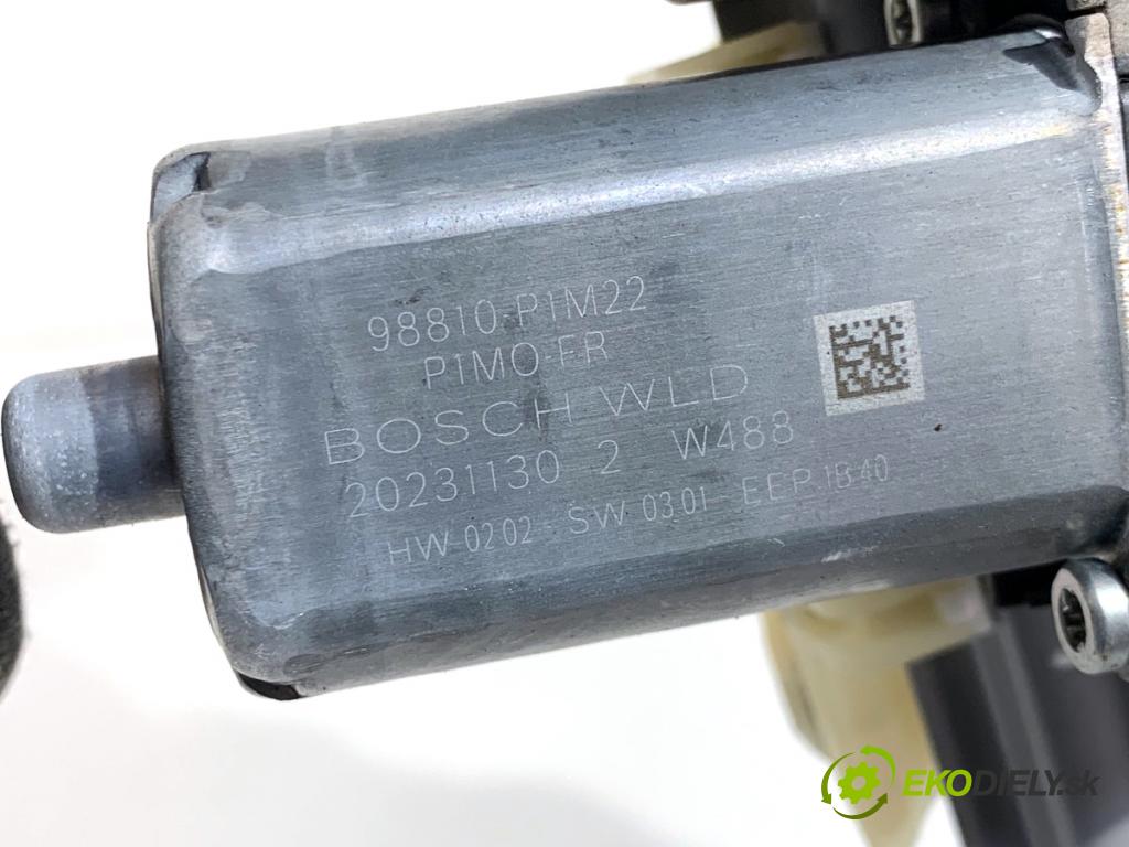 OPEL CROSSLAND SUV 2024 81 kW 1.2 (75) 1199 Mechanizmus okna pravy predný 39227500