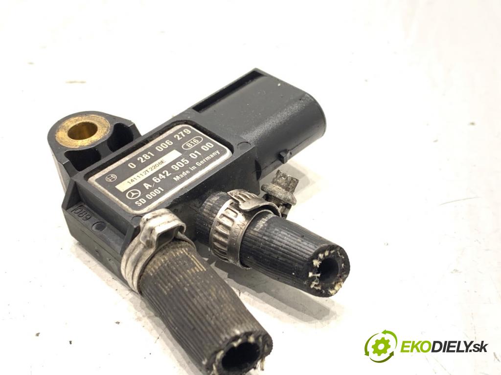 MERCEDES-BENZ S212 Kombi 2010 170 kW E 350 CDI 4-matic (212.289) 2987 snímač tlaku spalín DPF A6429050100