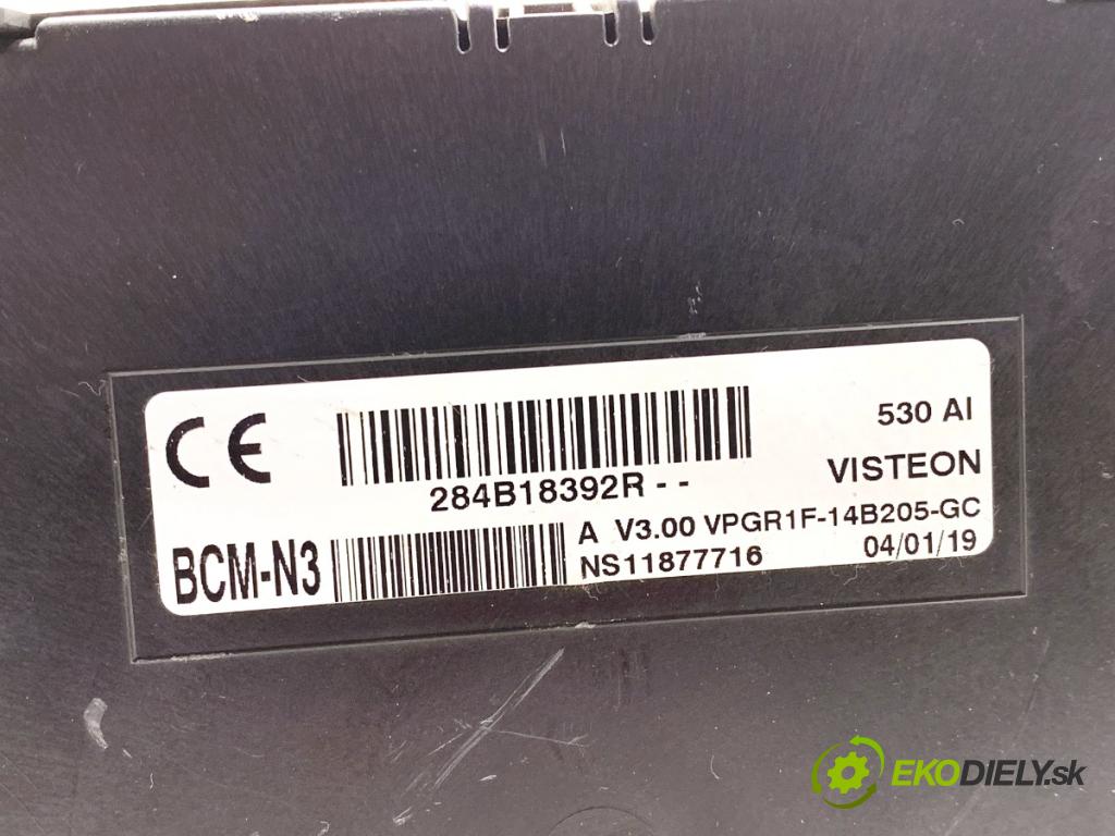RENAULT MASTER III Autobus 2019 125 kW 2.3 dCi 170 FWD (JV0L) 2298 modul BCM 284B18392R (Řídící jednotka ostatní)