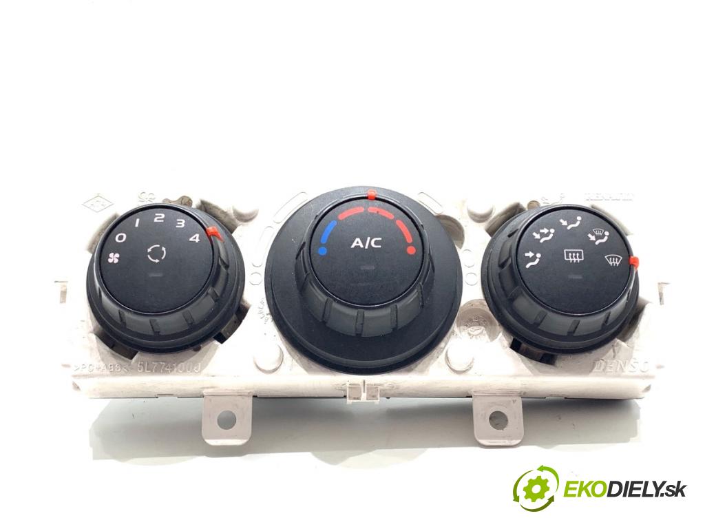 RENAULT MASTER III Autobus 2019 125 kW 2.3 dCi 170 FWD (JV0L) 2298 Panel ovládaní topení 275107490R (Páčky pod volantem)