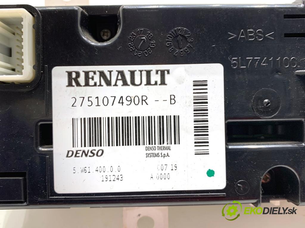 RENAULT MASTER III Autobus 2019 125 kW 2.3 dCi 170 FWD (JV0L) 2298 Panel ovládania kúrenia 275107490R (Prepínacie páčky pod volantom)