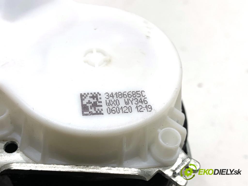 BMW G31 Kombi 2020 140 kW 520 d 1995 držák bezpečnost pravý přední část 7430110