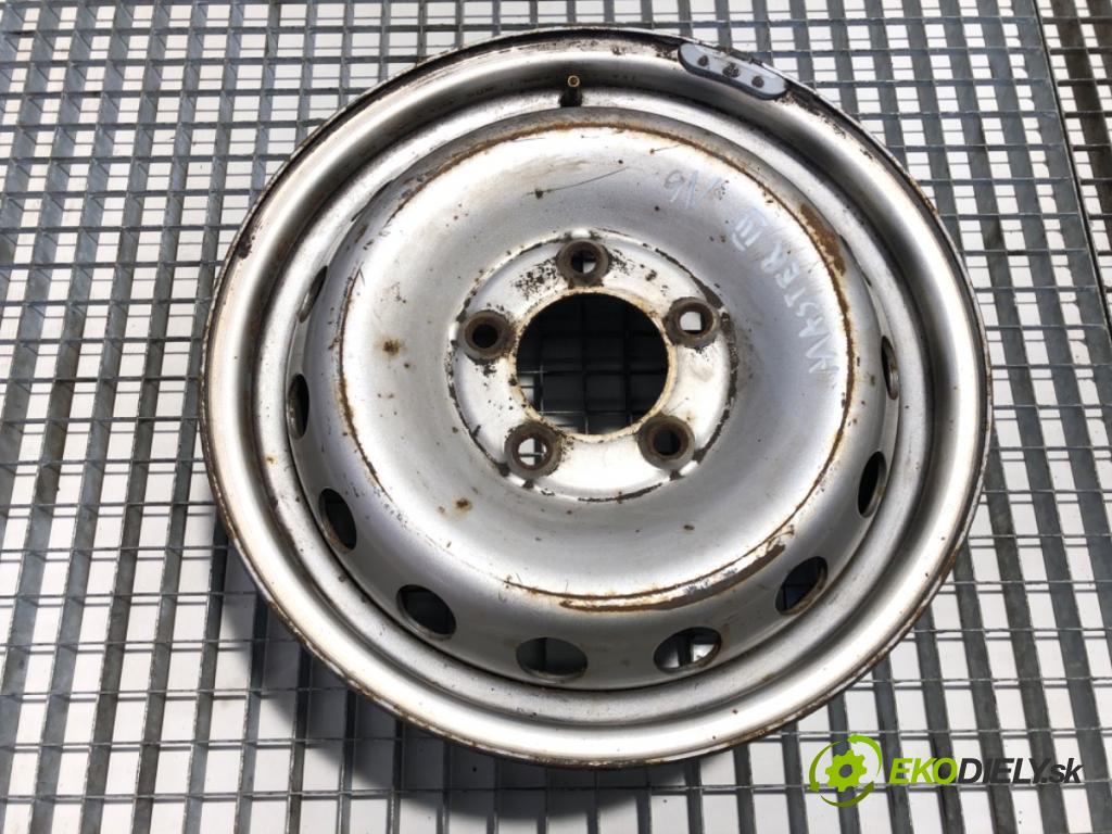 RENAULT MASTER III Autobus 2019 125 kW 2.3 dCi 170 FWD (JV0L) 2298 disk plechový 16  (Plechový disk)