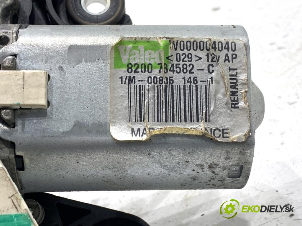 DACIA DUSTER SUV 2011 66 kW 1.5 dCi (HSAJ) 1461 motor stěračů zadní část 8200734582C
