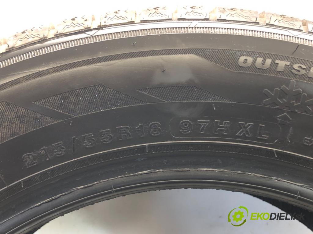 --- --- PNEUMATIKY: zima 2X 215/55 16" ZEETEX