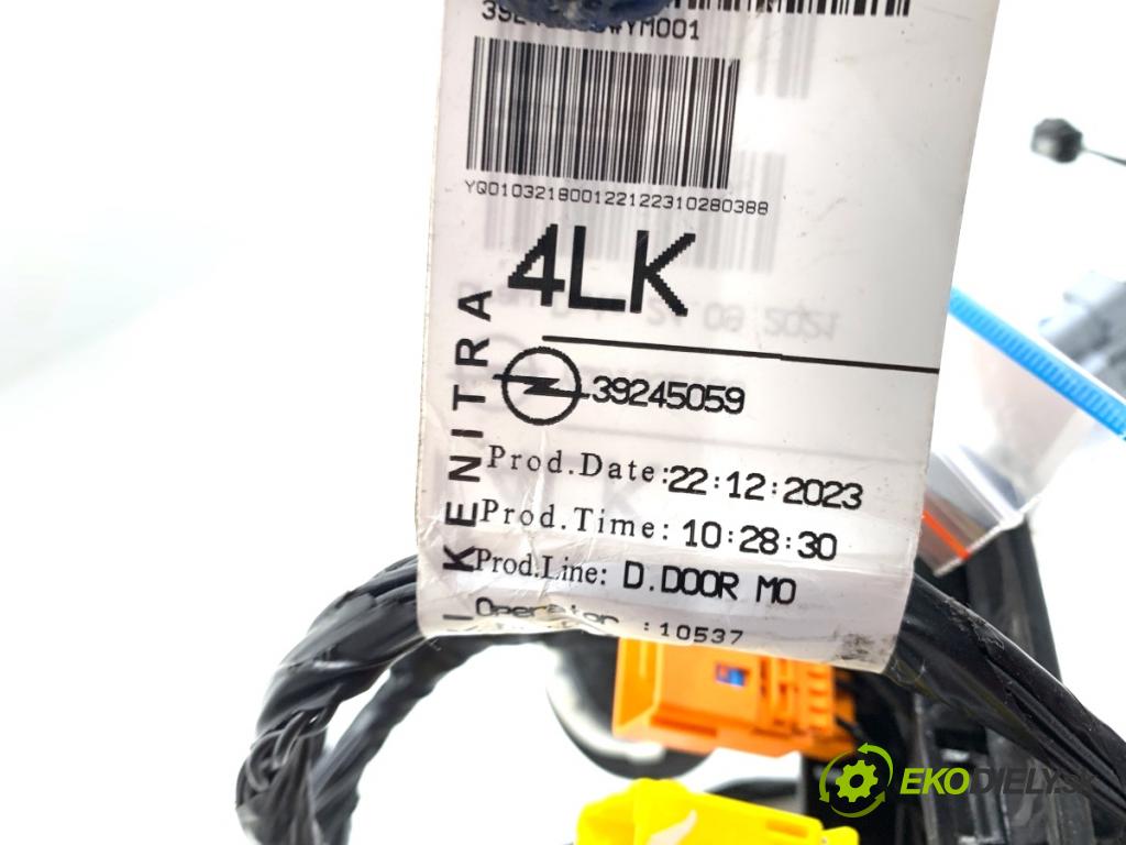 OPEL CROSSLAND SUV 2024 81 kW 1.2 (75) 1199 káblovačka dveře přední část levý 39245059