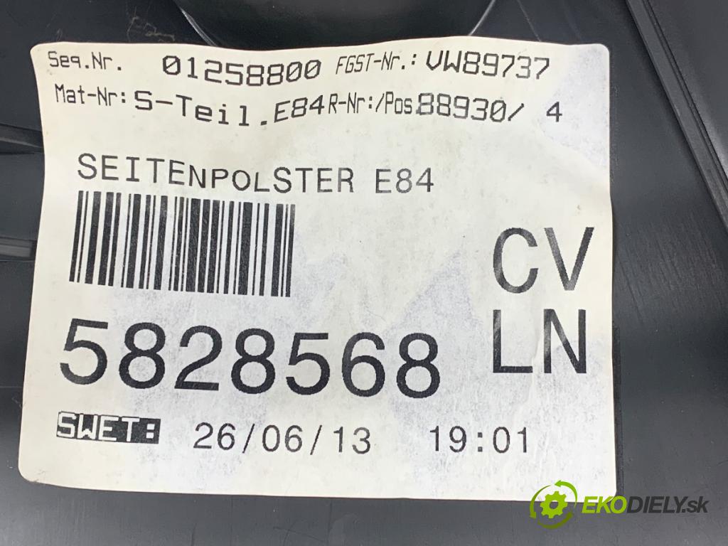 BMW E84 SUV 2013 85 kW sDrive 16 d 1995 sedadlo druhý VLÁDA: