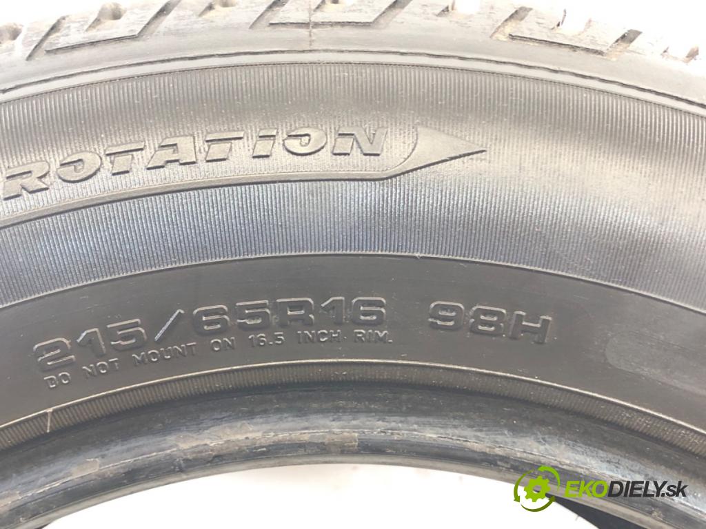 --- --- PNEUMATIKY: zima 2X 215/65 16" FULDA