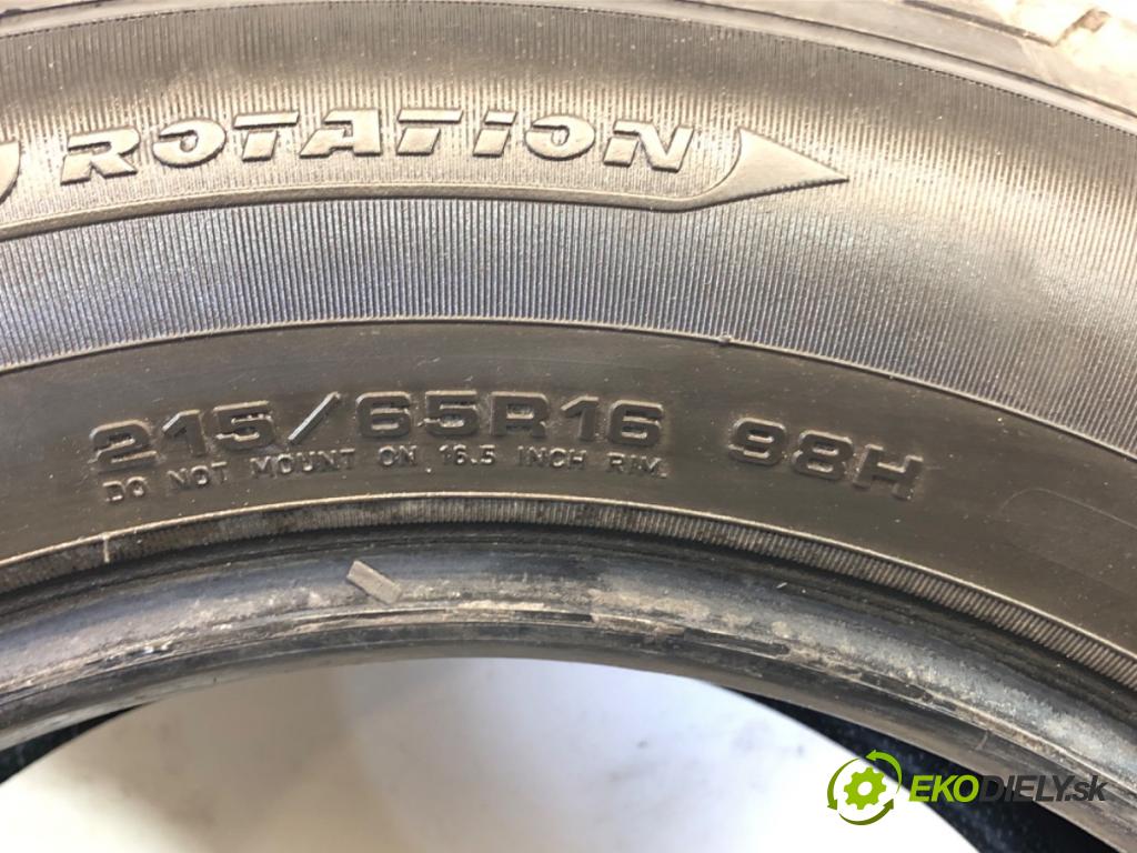 --- --- PNEUMATIKY: zima 2X 215/65 16" FULDA