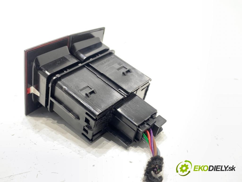 SKODA SCALA liftback 2022 110 kW 1.5 TSI 1495 Spínač svetiel výstražných (núdzových) 654953507 (Prepínacie páčky pod volantom)