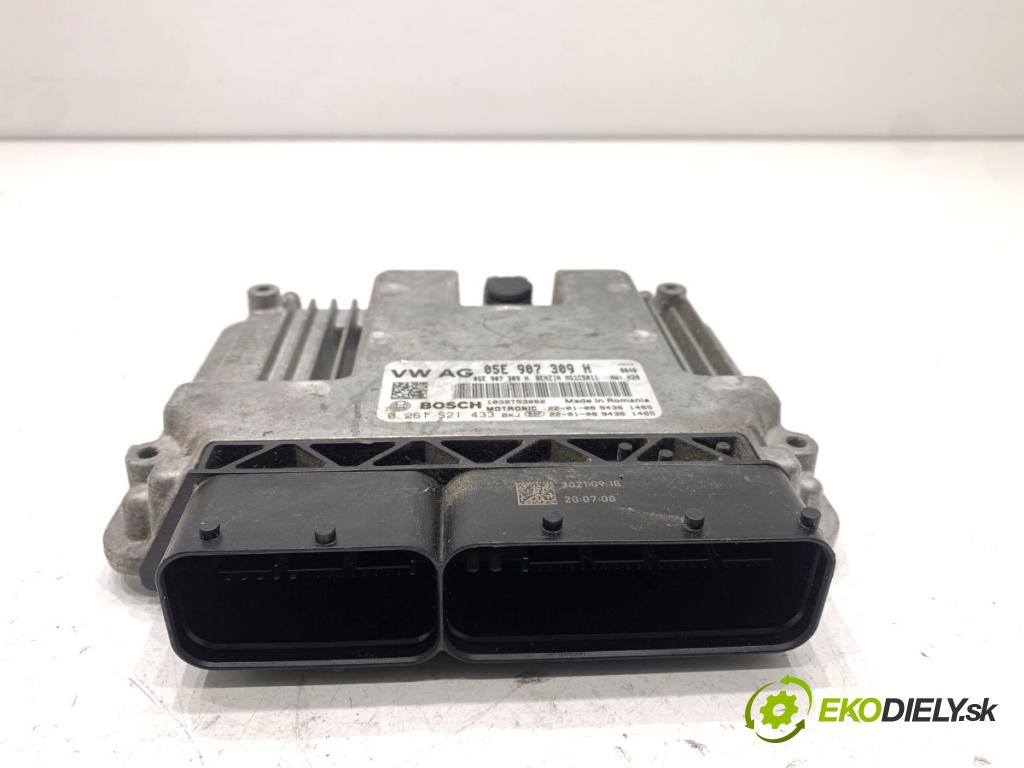 SKODA SCALA liftback 2022 110 kW 1.5 TSI 1495 riadiaca jednotka Motor 05E907309H (Riadiaca jednotka)