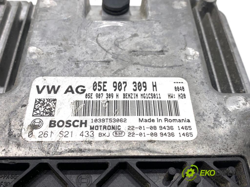 SKODA SCALA liftback 2022 110 kW 1.5 TSI 1495 riadiaca jednotka Motor 05E907309H (Riadiaca jednotka)