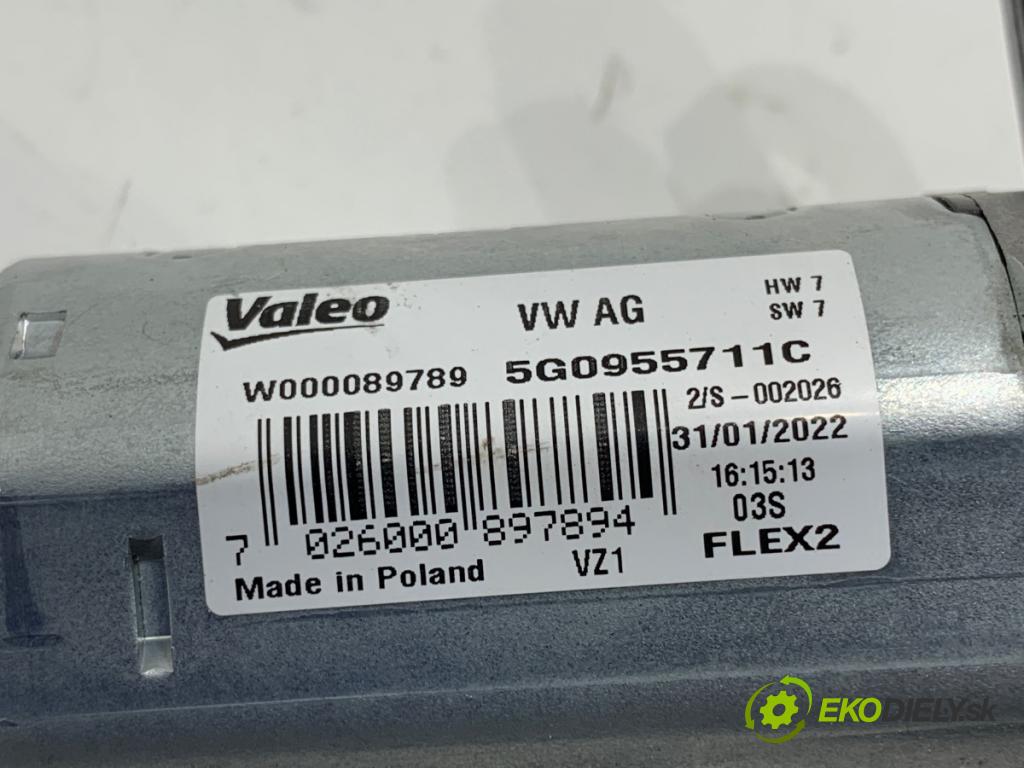 SKODA SCALA liftback 2022 110 kW 1.5 TSI 1495 Motor stieračov zad 5G0955711C