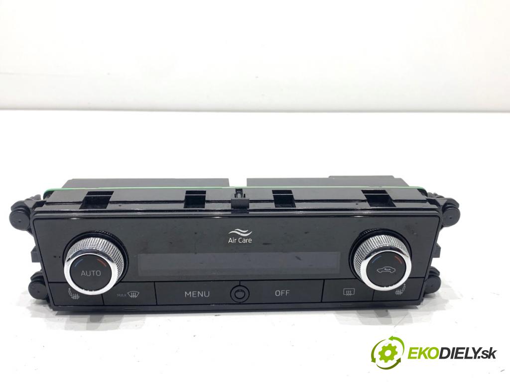 SKODA SCALA liftback 2022 110 kW 1.5 TSI 1495 Panel ovládania kúrenia 654907044G (Prepínacie páčky pod volantom)
