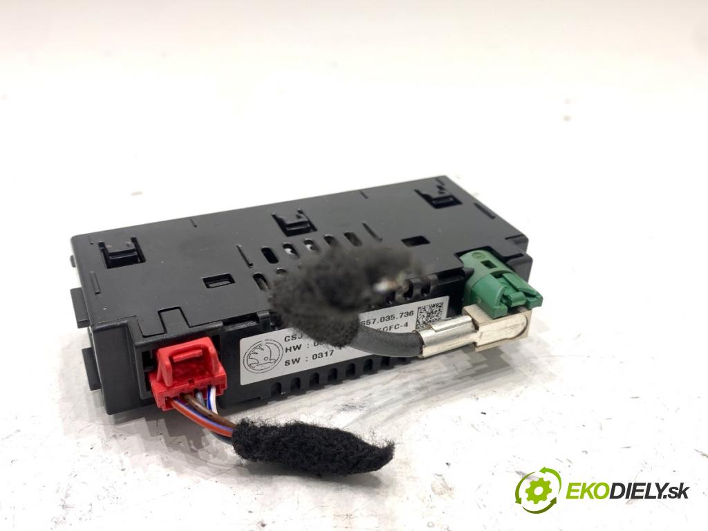 SKODA SCALA liftback 2022 110 kW 1.5 TSI 1495 HNÍZDO: USB 657035736