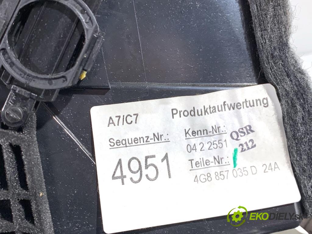 AUDI A6 C7 Kombi 2016 200 kW 3.0 TDI quattro 2967 přihrádka kastlík spolujezdce 4G8857035D (Přihrádka (kastlík))