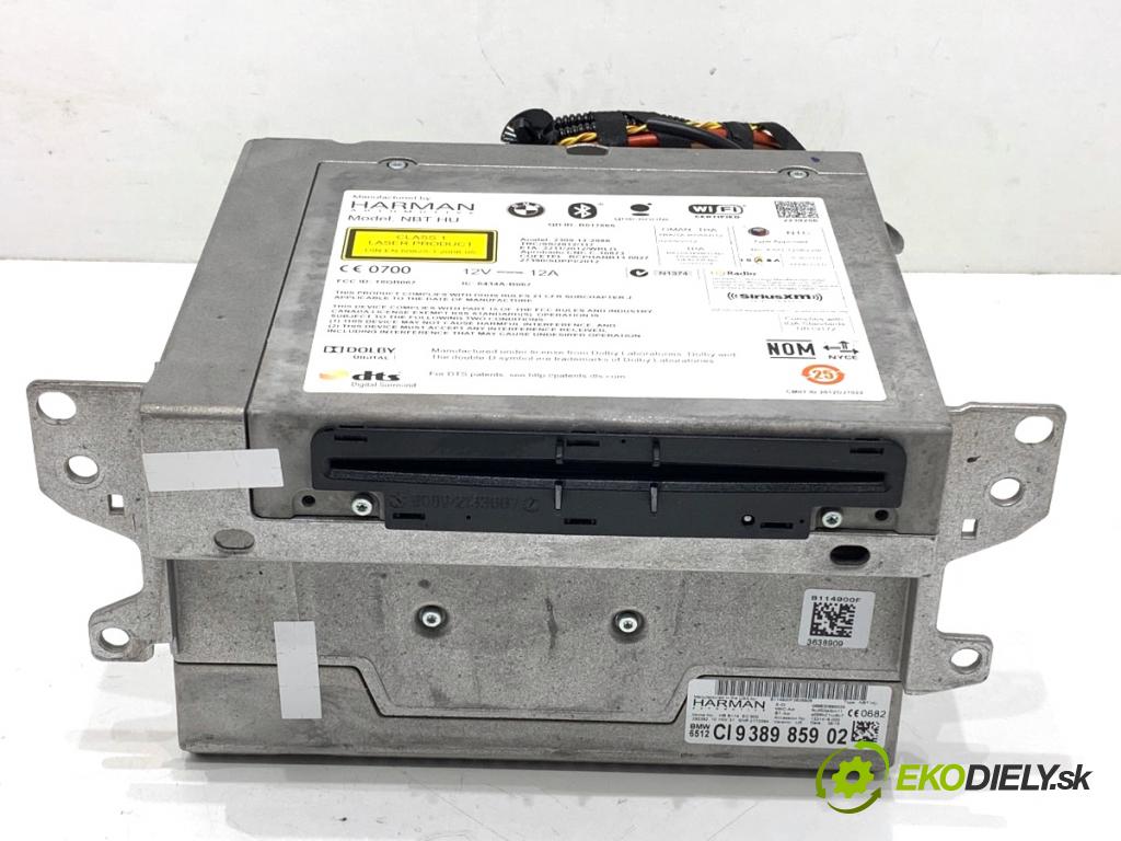 BMW F25 SUV 2016 180 kW xDrive 28 i 1997 RADIO mavigace 9389859 (Audio zařízení)