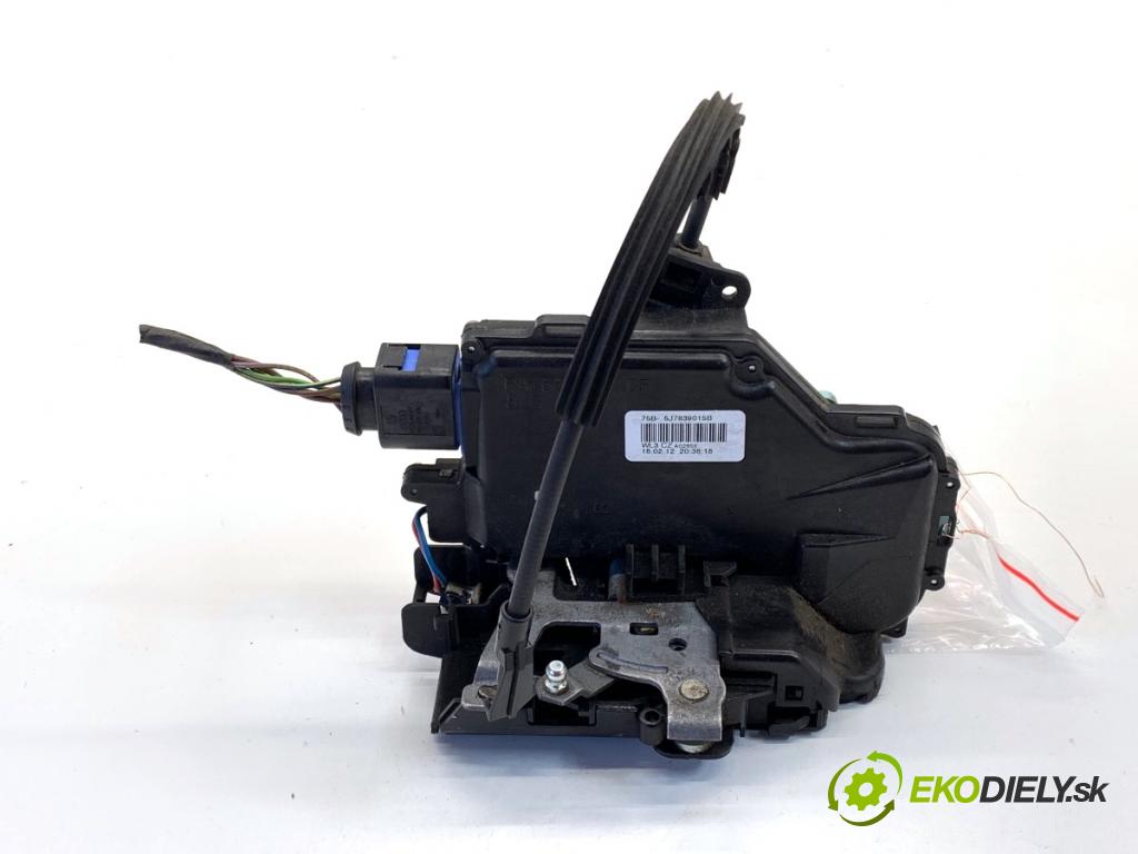 SKODA ROOMSTER nadwozie wielkoprzestrzenne (MPV) 2012 63 kW 1.4 1390 zámok Dvere ľavy zad 5J7839015B