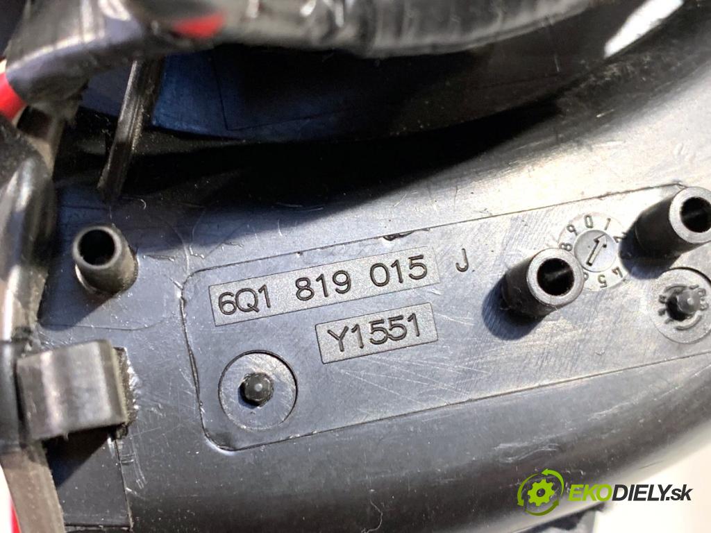 SKODA ROOMSTER nadwozie wielkoprzestrzenne (MPV) 2012 63 kW 1.4 1390 topení 6R1971566AE