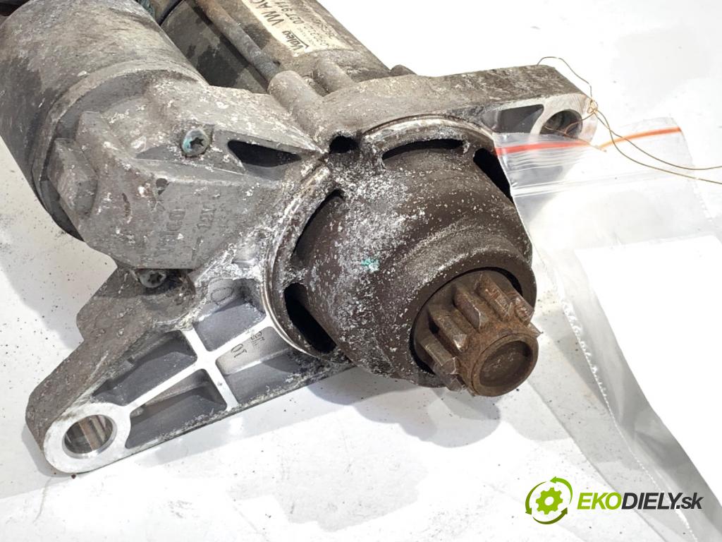 SKODA ROOMSTER nadwozie wielkoprzestrzenne (MPV) 2012 63 kW 1.4 1390 Štartér 02T911024N (Štartér)