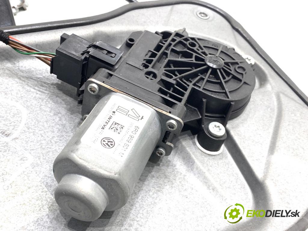 SKODA ROOMSTER nadwozie wielkoprzestrzenne (MPV) 2012 63 kW 1.4 1390 Mechanizmus okna ľavy predný 6R0959801M