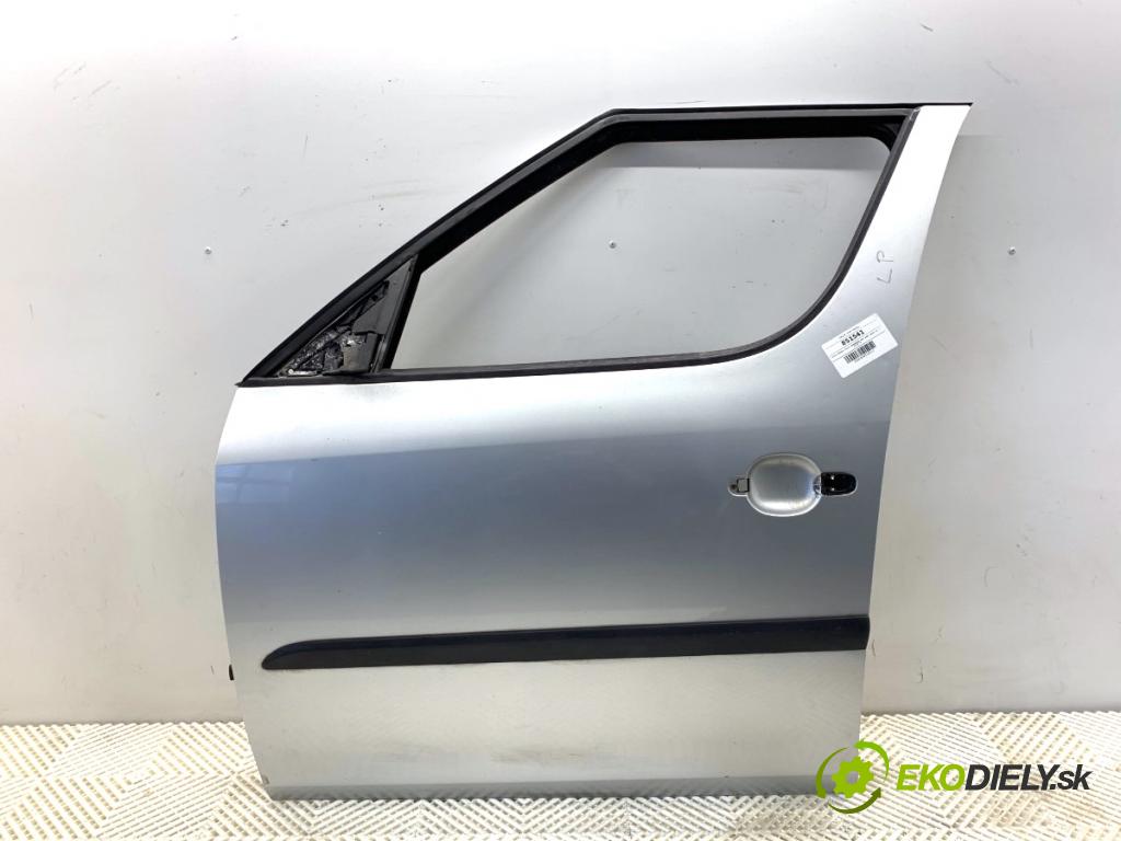 SKODA ROOMSTER nadwozie wielkoprzestrzenne (MPV) 2012 63 kW 1.4 1390 Dvere ľavy predný 