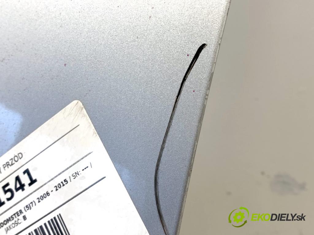 SKODA ROOMSTER nadwozie wielkoprzestrzenne (MPV) 2012 63 kW 1.4 1390 Dvere ľavy predný