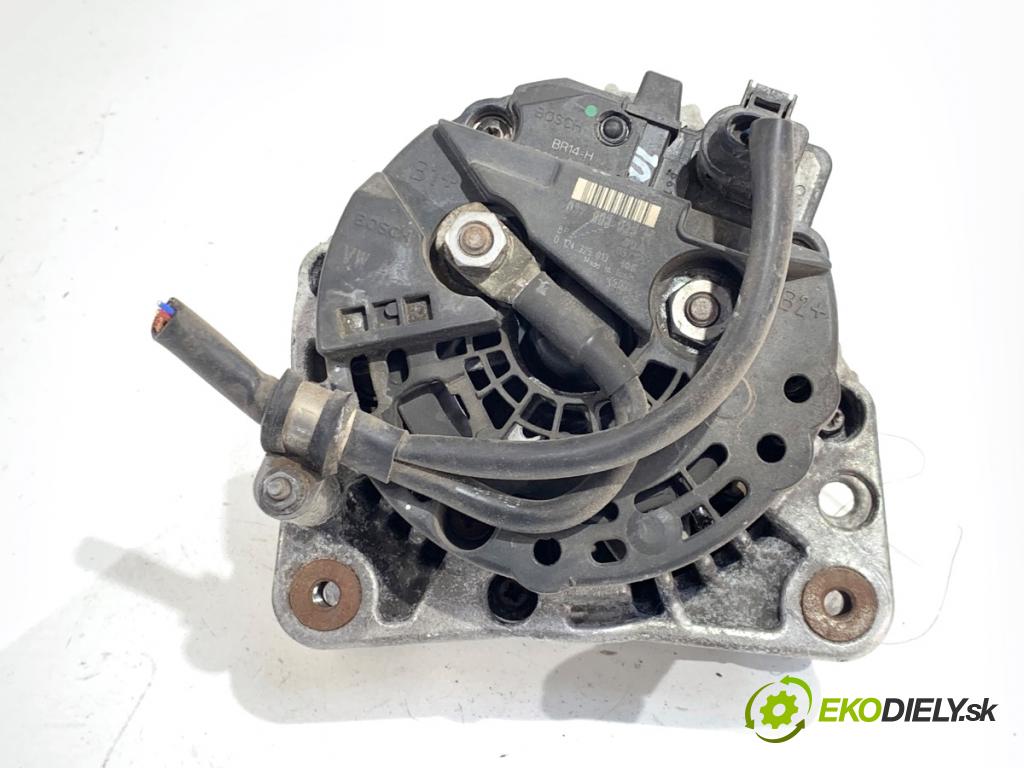 SKODA ROOMSTER nadwozie wielkoprzestrzenne (MPV) 2012 63 kW 1.4 1390 Alternátor 037903025M (Alternátor)