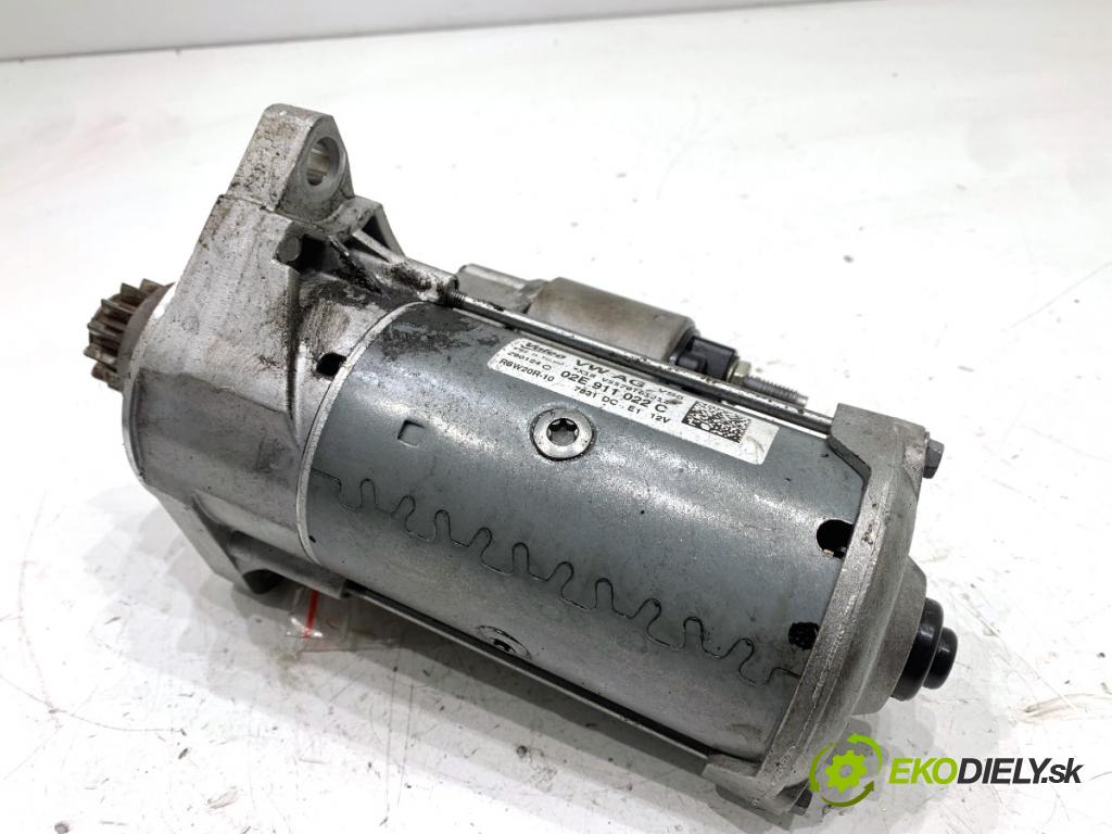 SKODA OCTAVIA IV Kombi 2023 110 kW 2.0 TDI 1968 Štartér 02E911022C (Štartér)