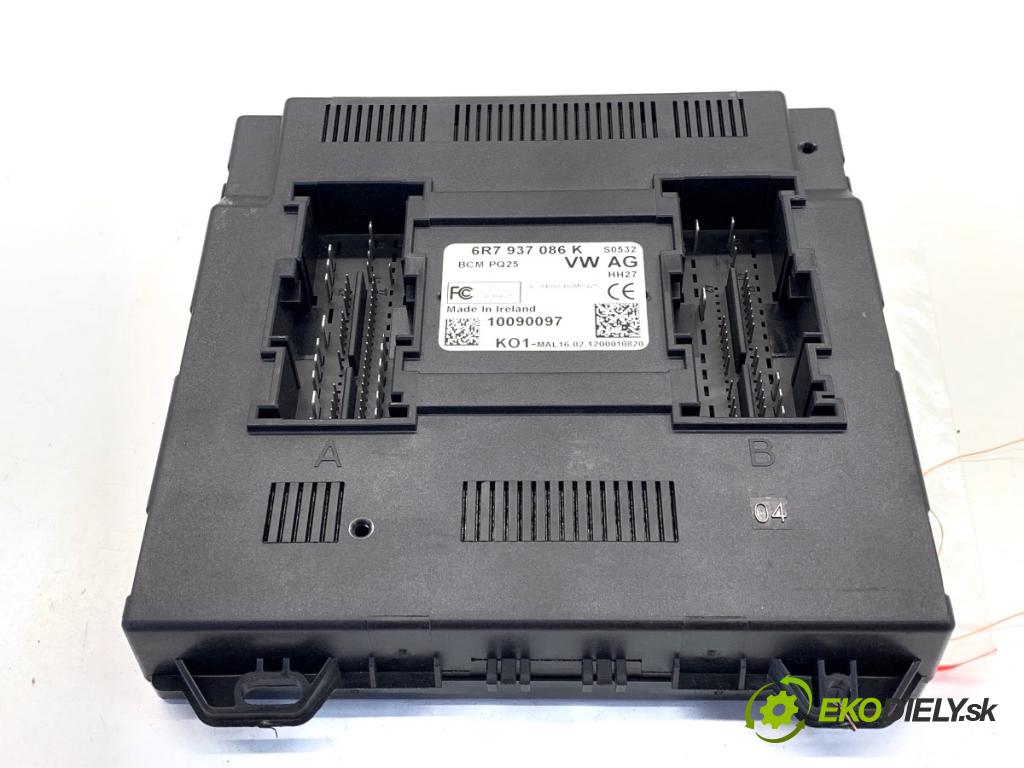 SKODA ROOMSTER nadwozie wielkoprzestrzenne (MPV) 2012 63 kW 1.4 1390 Modul komfortu BCM 6R7937086K