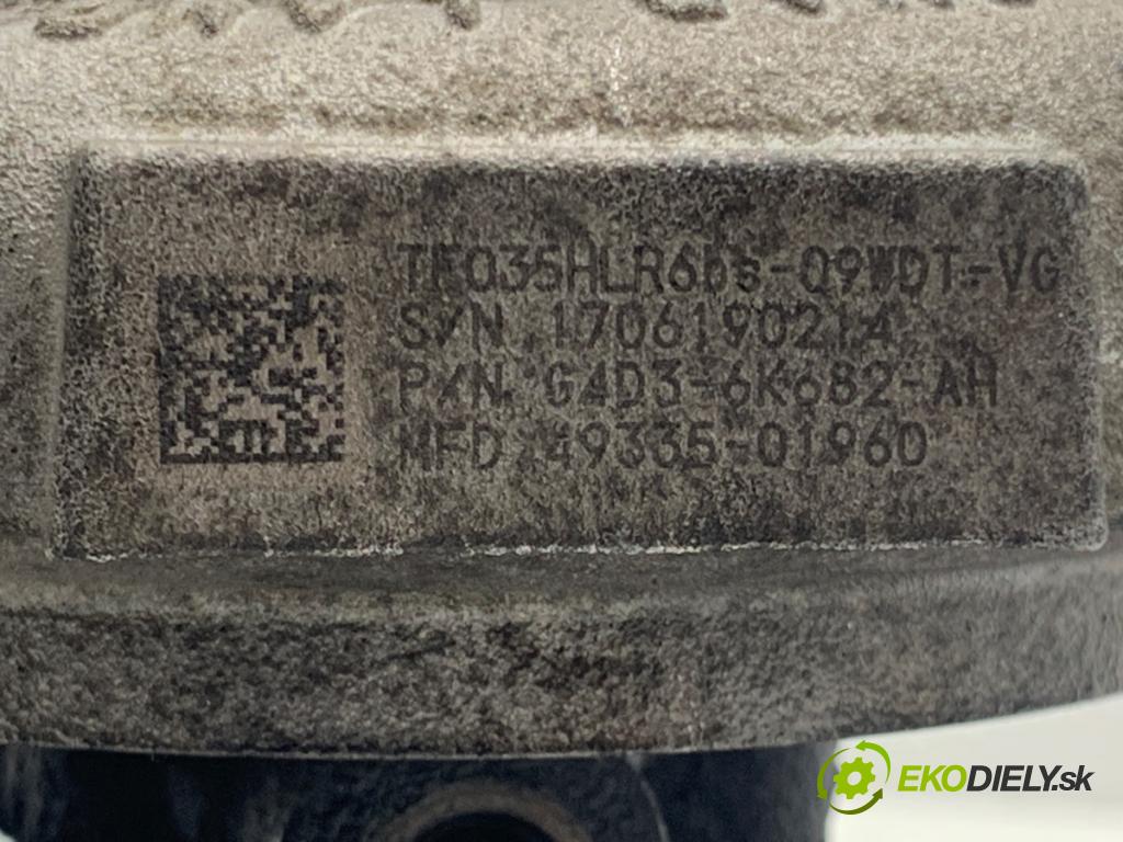 JAGUAR F-PACE SUV 2016 120 kW 2.0 TD4 1999 turbo G4D3-6K682-AH (Kompletní turbodmychadlo)