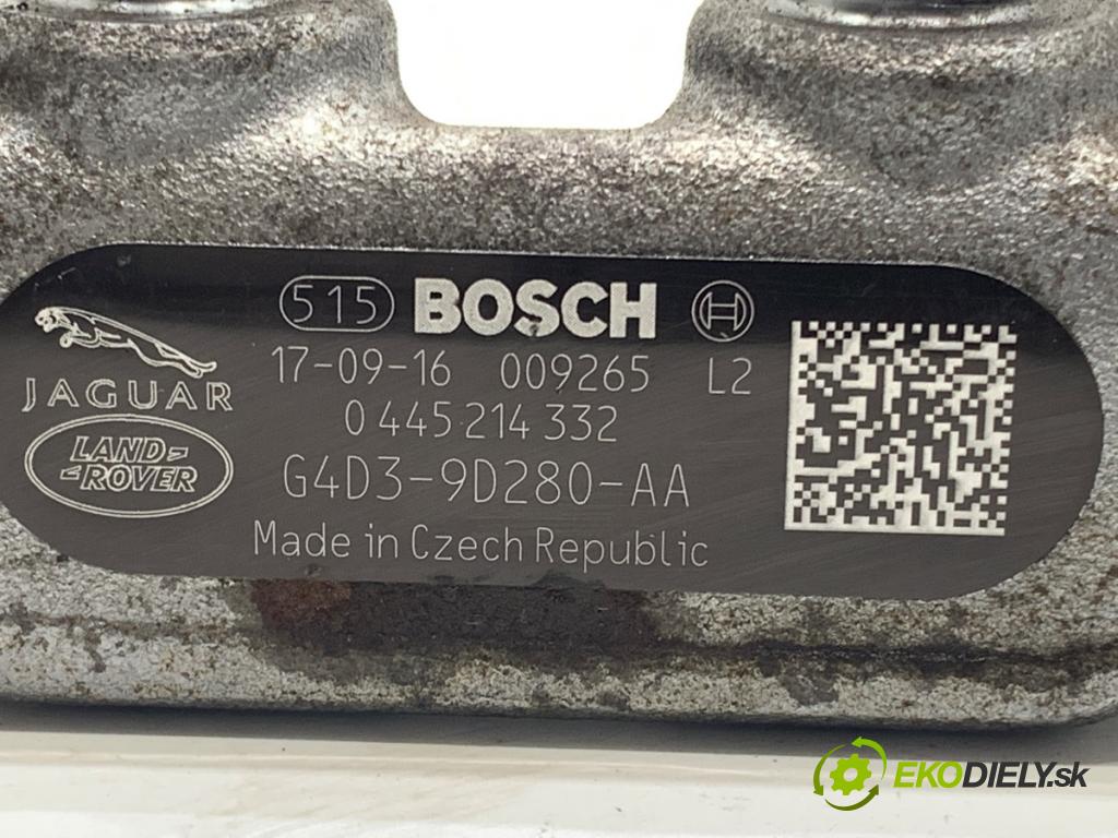 JAGUAR F-PACE SUV 2016 120 kW 2.0 TD4 1999 lišta vstřikovací SENZOR G4D3-9D280-AA