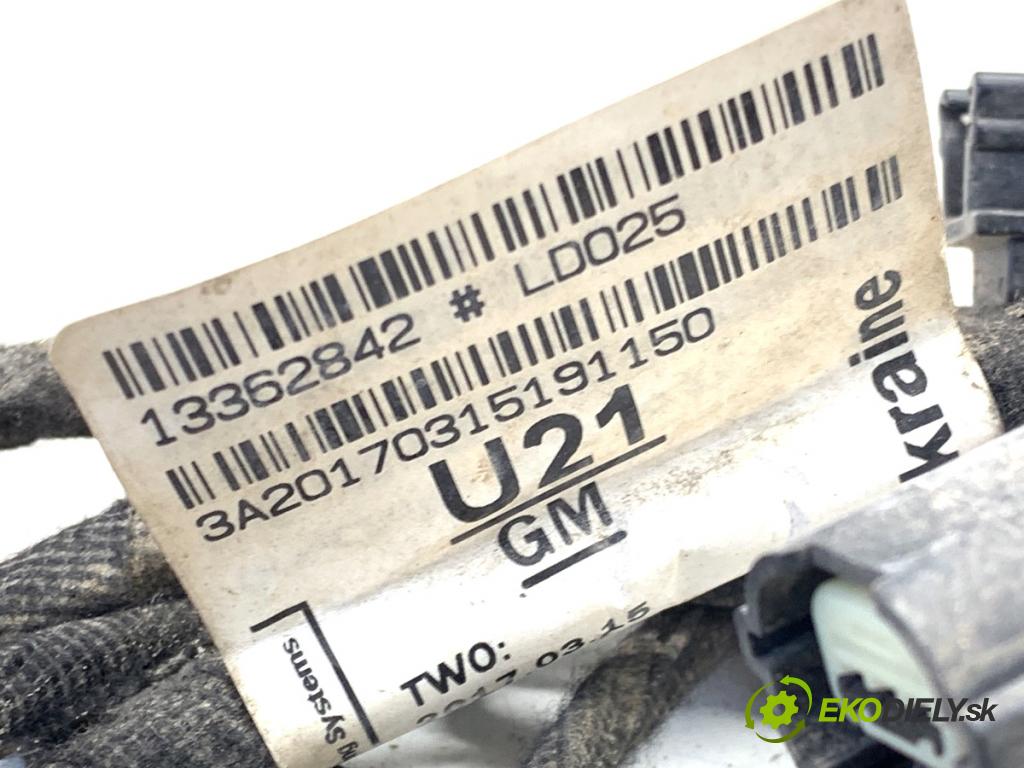 OPEL ASTRA J sedan 2017 103 kW 1.4 LPG (69) 1364 Káblovačka PDC zad 13362842