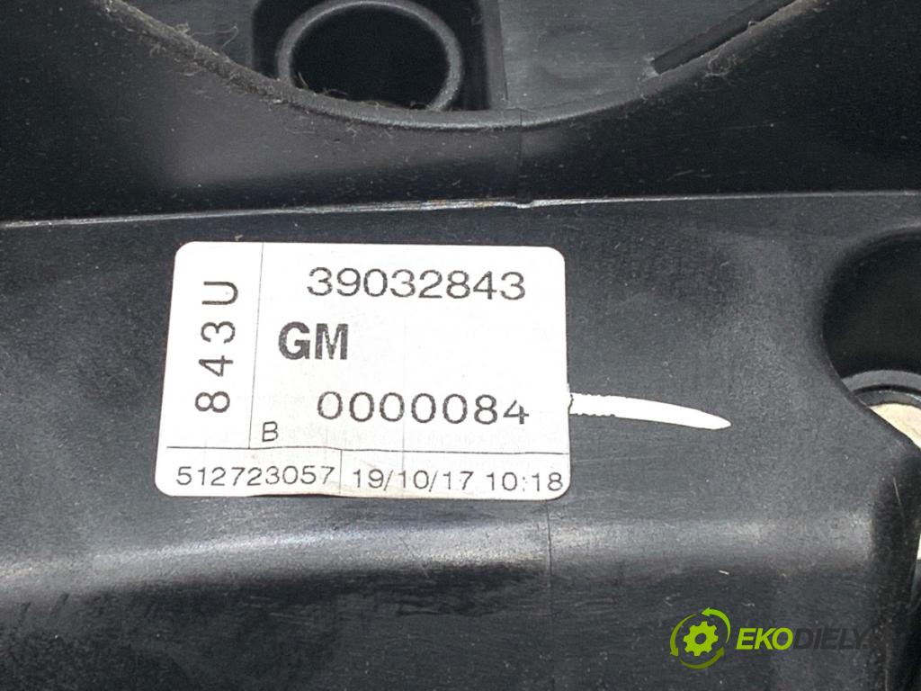 OPEL ASTRA J sedan 2017 103 kW 1.4 LPG (69) 1364 PEDÁL: 39032843 (Potenciometer plynového pedálu)