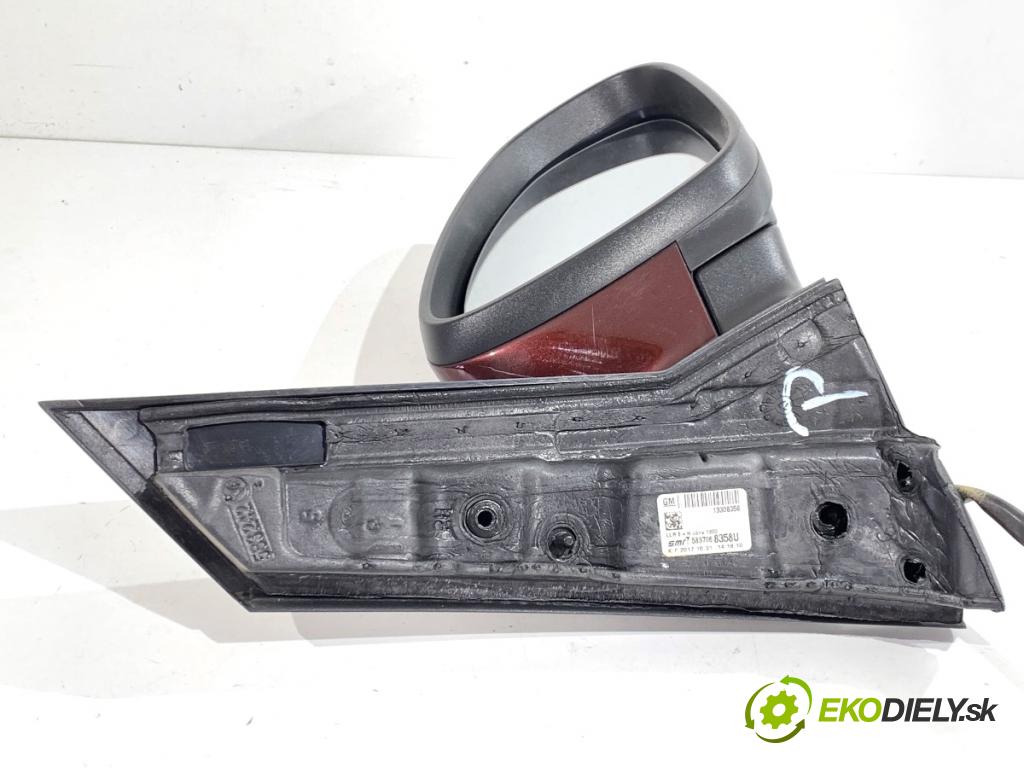 OPEL ASTRA J sedan 2017 103 kW 1.4 LPG (69) 1364 Spätné zrkadlo pravy