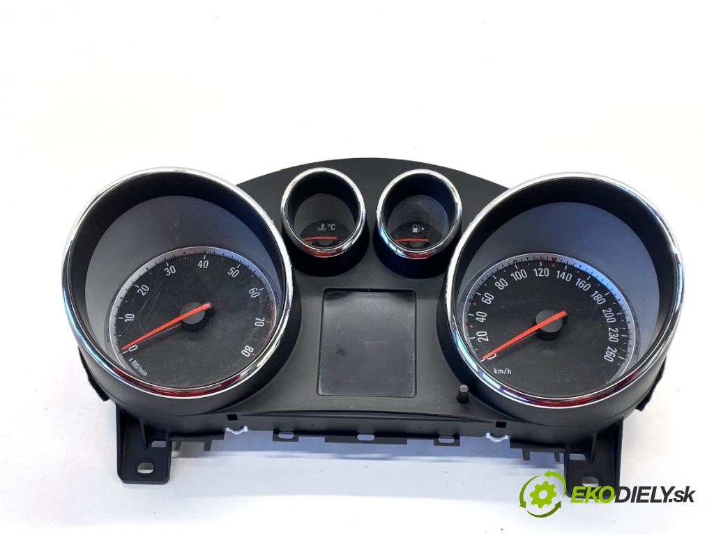 OPEL ASTRA J sedan 2017 103 kW 1.4 LPG (69) 1364 prístrojovka 39069791 (Přístrojová deska)