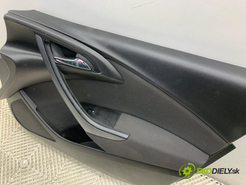 OPEL ASTRA J sedan 2017 103 kW 1.4 LPG (69) 1364 čalúnenie Dvere pravy predný