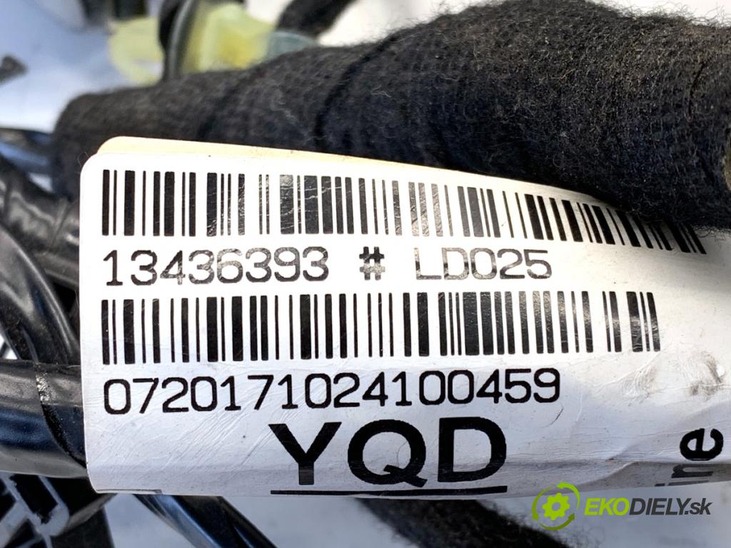 OPEL ASTRA J sedan 2017 103 kW 1.4 LPG (69) 1364 káblovačka dveře přední část levý 13436393