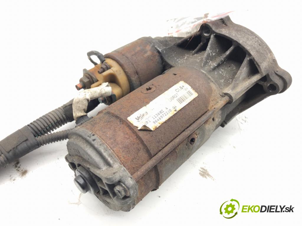 PEUGEOT 508 I sedan 2012 103 kW 2.0 HDi 1997 startér 9646972280 (Startér)