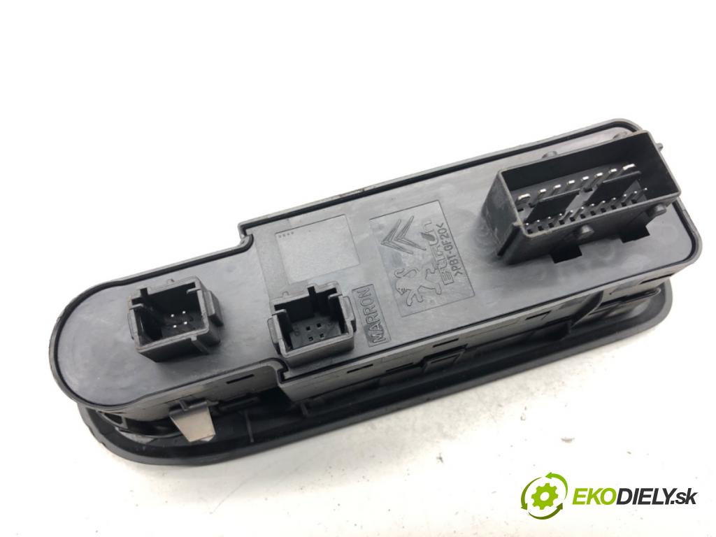PEUGEOT 508 I sedan 2012 103 kW 2.0 HDi 1997 Prepínač okien 96662118ZD (Prepínacie páčky pod volantom)