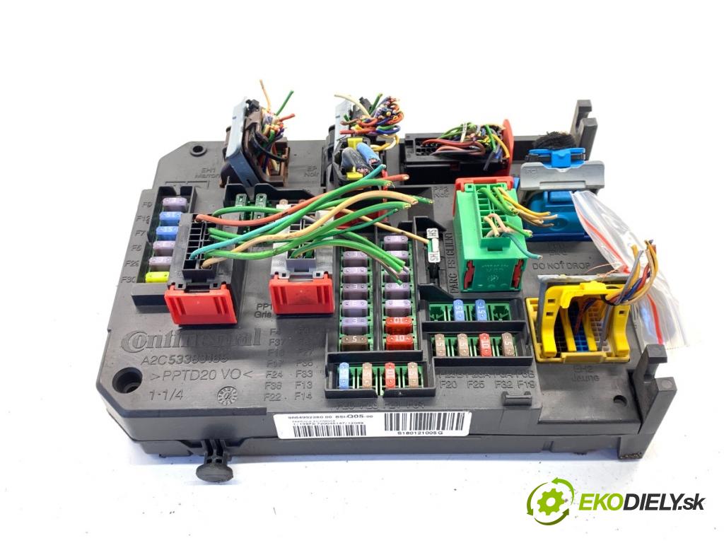 PEUGEOT 508 I sedan 2012 103 kW 2.0 HDi 1997 modul BSI 9664992380 (Pojistková skříňka)