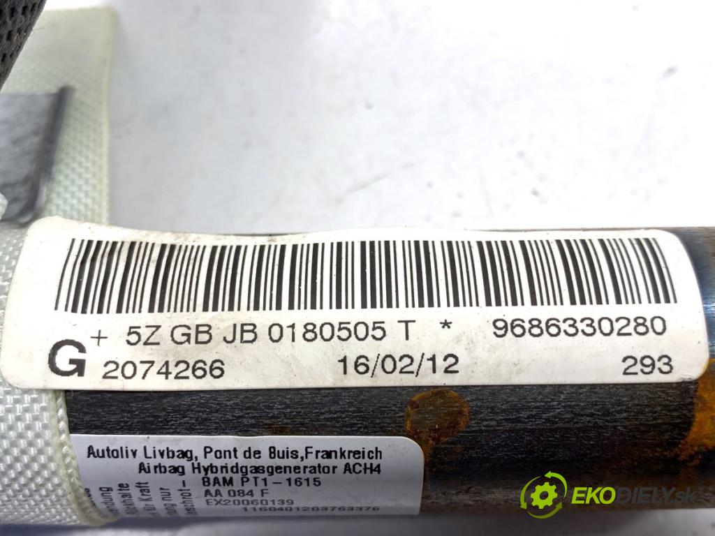 PEUGEOT 508 I sedan 2012 103 kW 2.0 HDi 1997 Stropný ľavy 9686330280