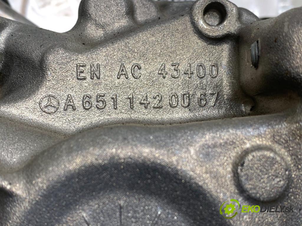 MERCEDES-BENZ X204 SUV 2012 125 kW 220 CDI (204.902) 2143 Ventil EGR CHLADIČ: A6511400460 A6511400275