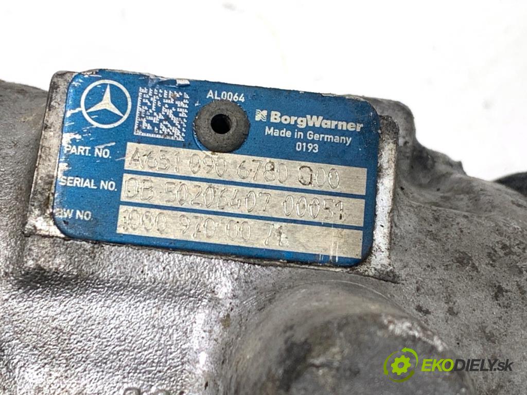 MERCEDES-BENZ X204 SUV 2012 125 kW 220 CDI (204.902) 2143 Turbodúchadlo,turbo BITURBO A6510906780